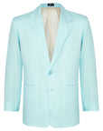 Aqua Skies Linen Suit