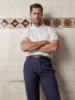 Indigo Linen & Silk Trousers - Joe Bananas | Australia