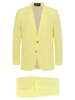 Lemon Linen & Silk Suit - Joe Bananas | Australia