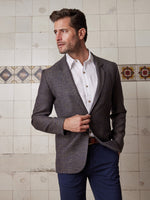 Mudstone Herringbone Jacket - Joe Bananas | Australia