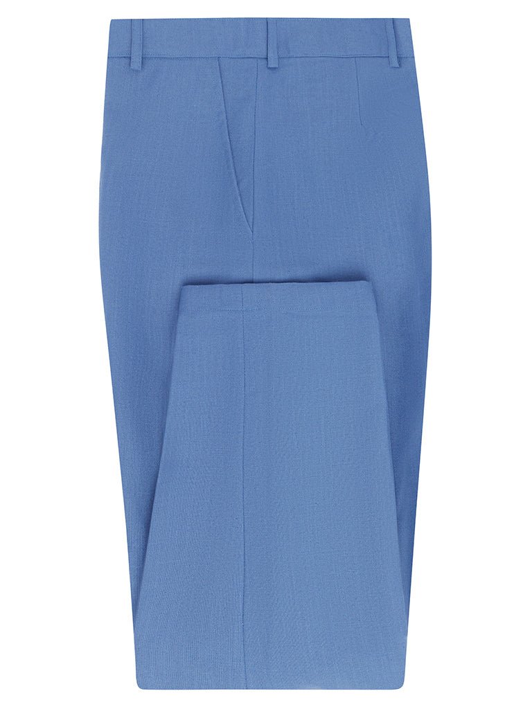 Regatta Blue Linen & Silk Trousers - Joe Bananas | Australia