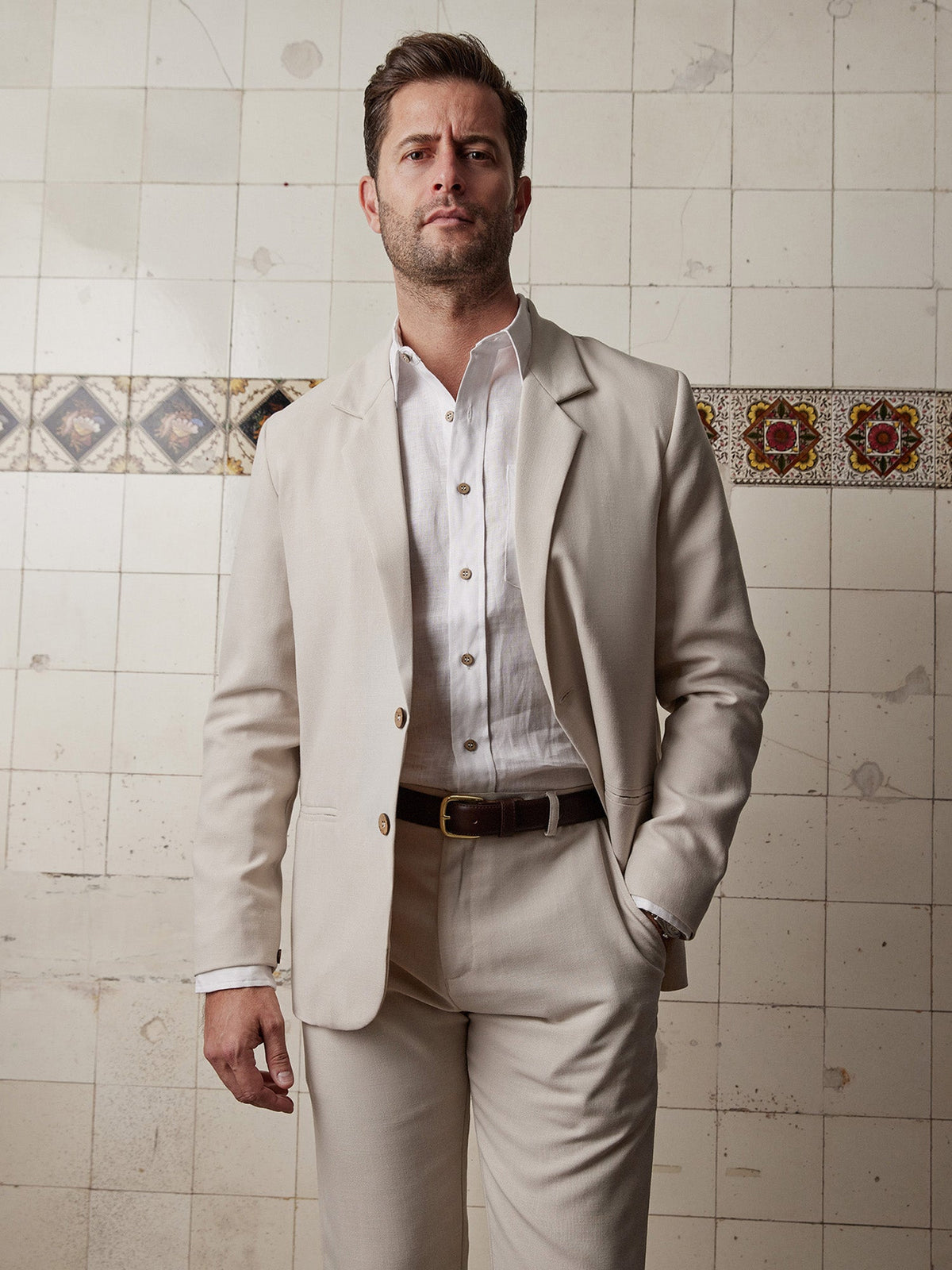 Safari Linen & Silk Suit - Joe Bananas | Australia