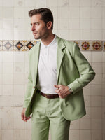 Sage Linen & Silk Jacket - Joe Bananas | Australia