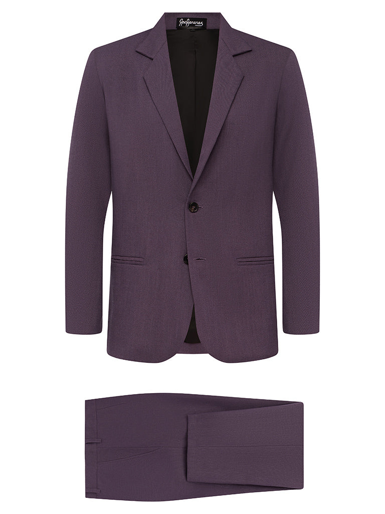 Mulberry Linen & Silk Suit