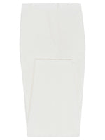 Ivory Linen & Silk Trousers