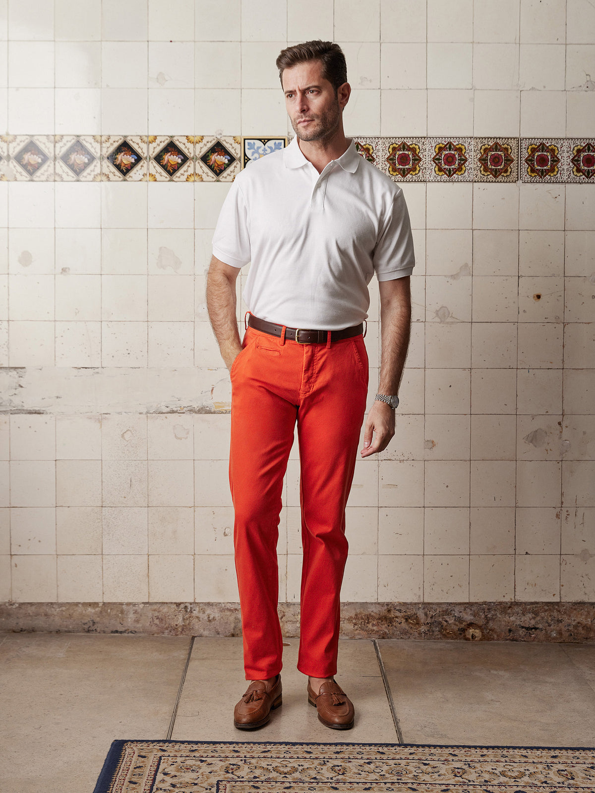 Tangerine Chinos