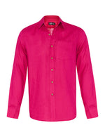 Fuchsia Linen