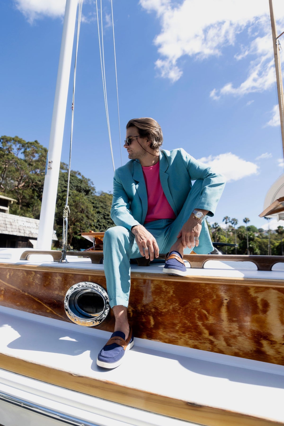 Aquamans Linen Suit - Joe Bananas | Australia