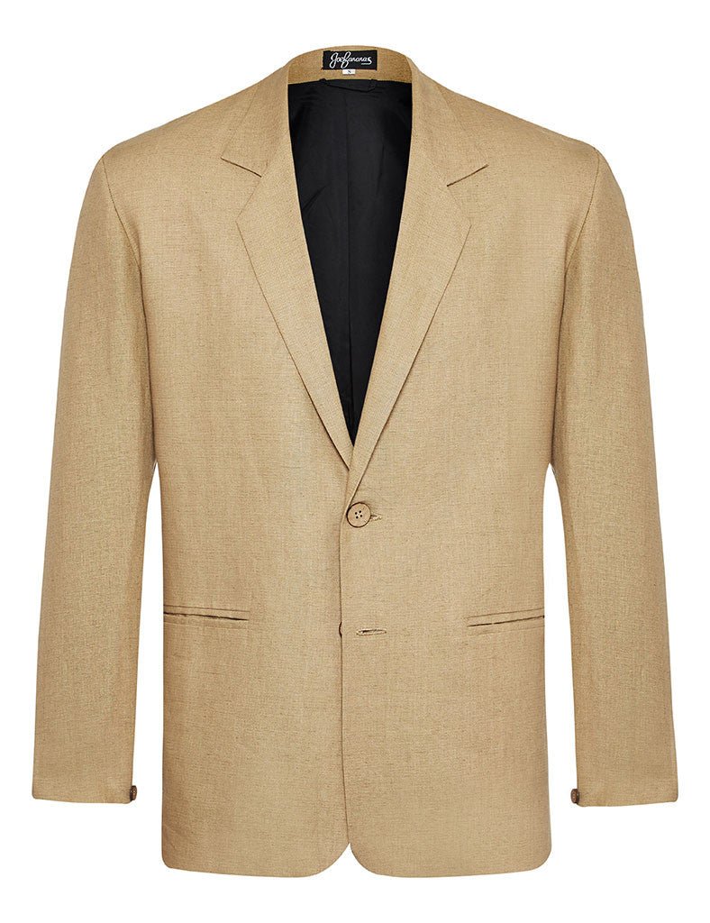 Beige Basket Linen Jacket - Joe Bananas | Australia