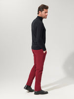 Black Cotton Suri Zip Neck Sweater - Joe Bananas | Australia