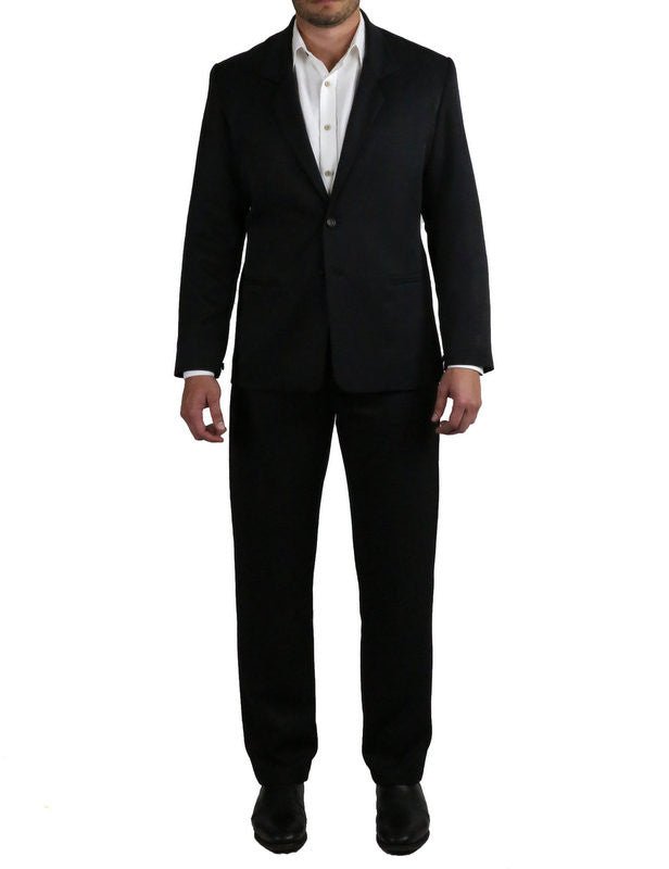 Black Non Crush Linen Suit - Joe Bananas | Australia