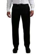 Black Non Crush Linen Trousers - Joe Bananas | Australia