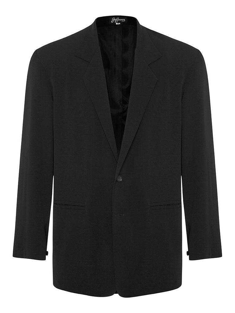 Black Silk Crepe Jacket - Joe Bananas | Australia