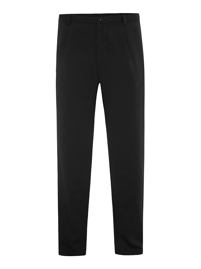 Black Silk Crepe Trousers - Joe Bananas | Australia