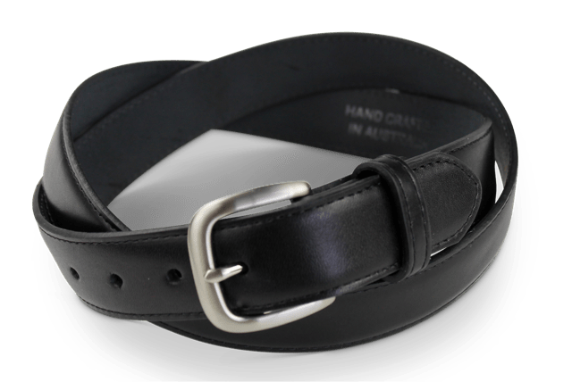 Black Top End Water Buffalo Hide Belt - Joe Bananas | Australia