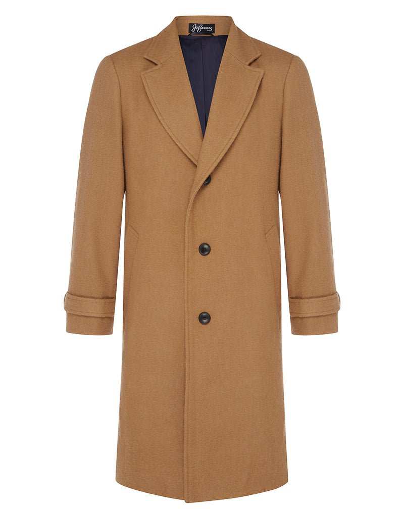 Camel Suri Overcoat - Joe Bananas | Australia