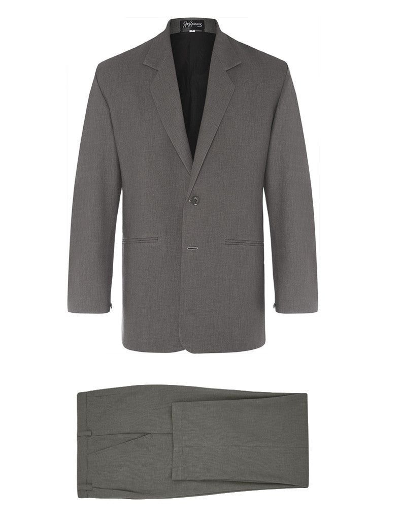 Charcoal Non Crush Linen Suit - Joe Bananas | Australia