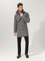 Charcoal Suri Pea Coat - Joe Bananas | Australia