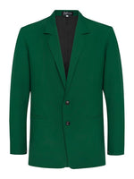 Forest Green Silk Crepe Jacket - Joe Bananas | Australia