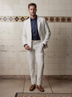 Ivory Linen & Silk Suit - Joe Bananas | Australia