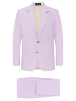 Lilac Linen & Silk Suit - Joe Bananas | Australia