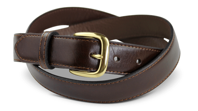 Mahogany Top End Water Buffalo Hide Belt - Joe Bananas | Australia