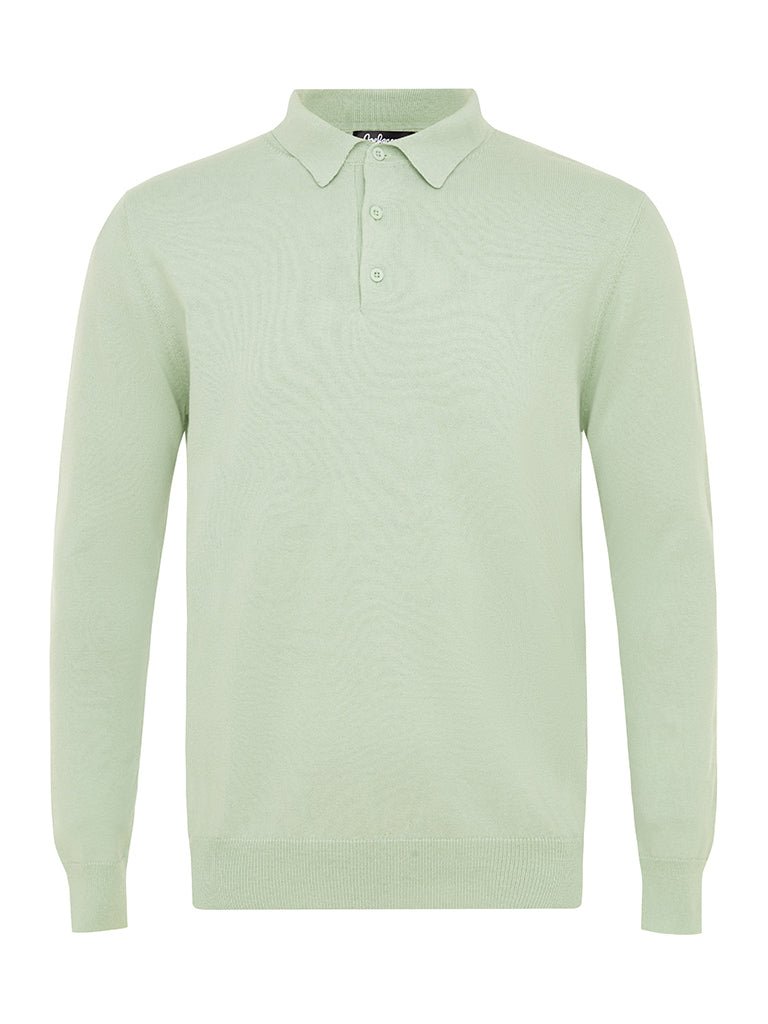 Mint Cotton Suri Polo Sweater - Joe Bananas | Australia