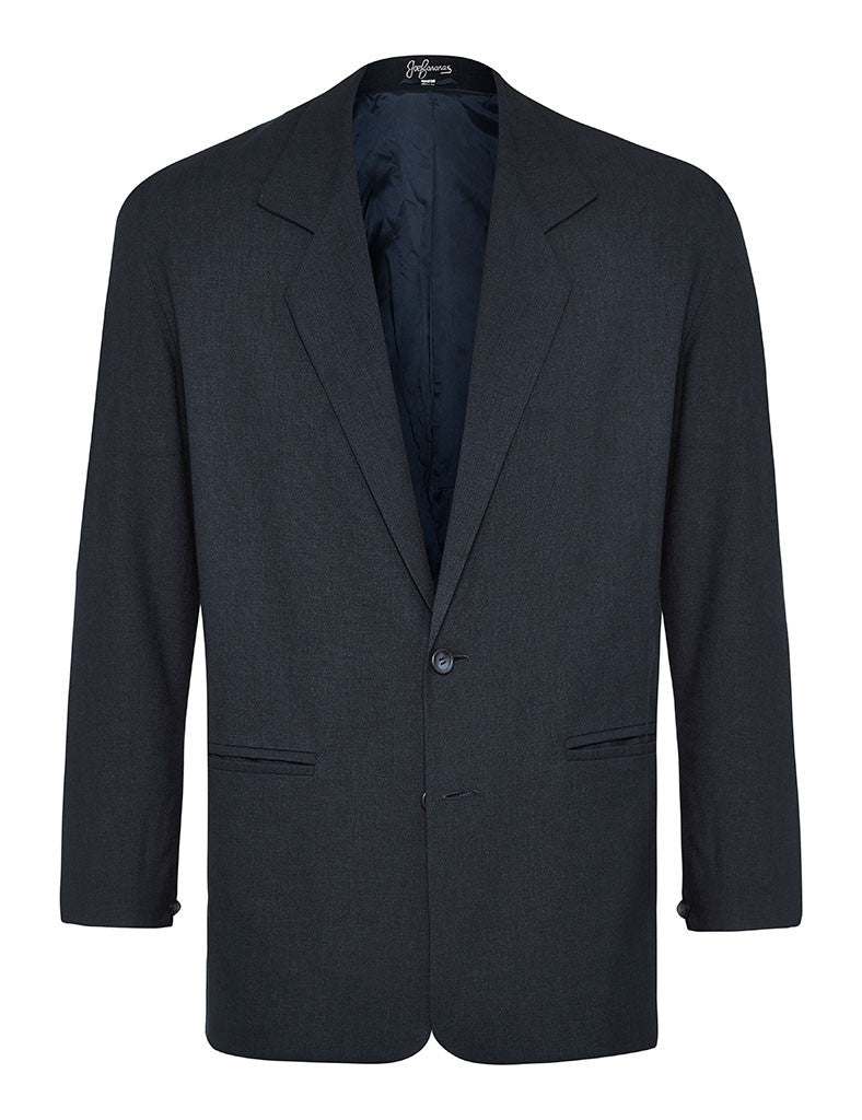 Navy Non Crush Linen Jacket - Joe Bananas | Australia