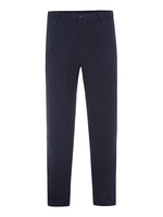 Navy Silk Crepe Trousers - Joe Bananas | Australia