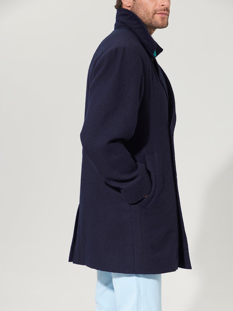 Navy Suri Pea Coat - Joe Bananas | Australia