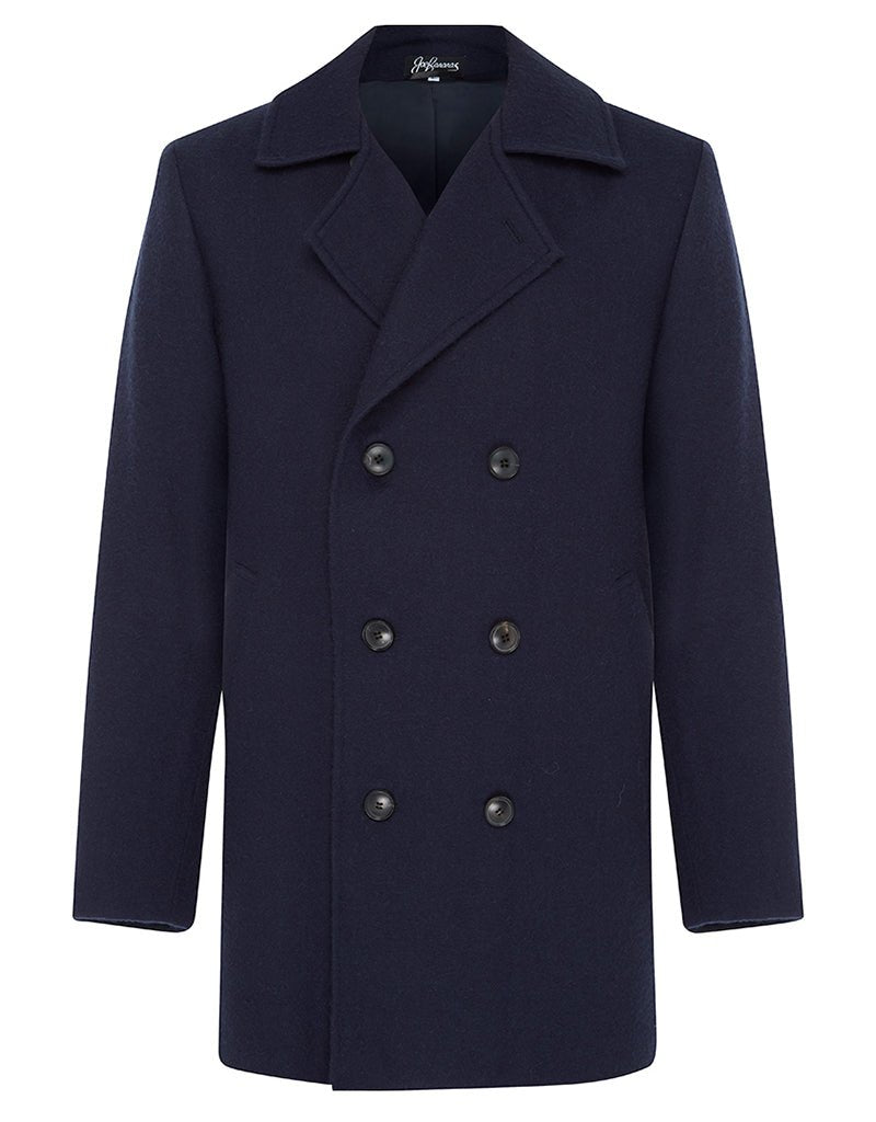 Navy Suri Pea Coat - Joe Bananas | Australia