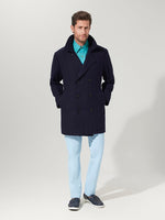 Navy Suri Pea Coat - Joe Bananas | Australia