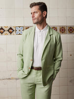 Sage Linen & Silk Jacket - Joe Bananas | Australia