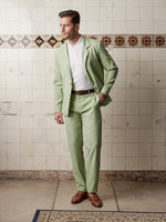 Sage Linen & Silk Suit - Joe Bananas | Australia
