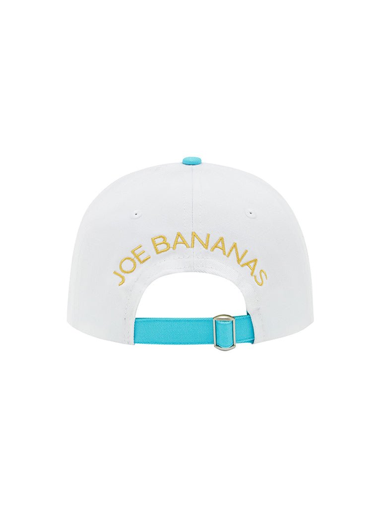 The Two Tone Cap White & Aqua - Joe Bananas | Australia