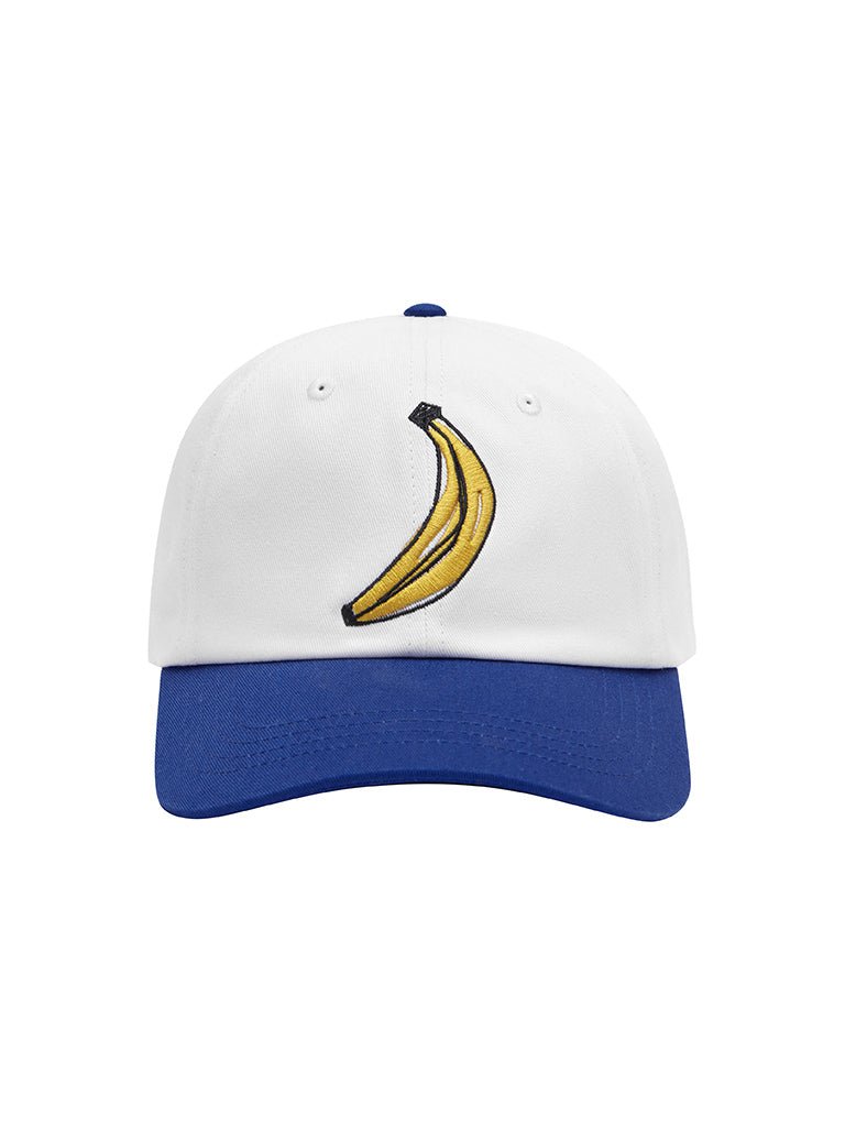 The Two Tone Cap White & Bondi Blue - Joe Bananas | Australia