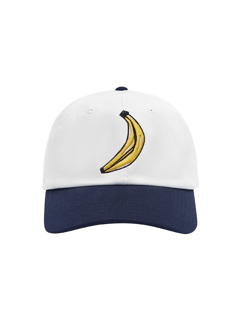 The Two Tone Cap White & Navy - Joe Bananas | Australia