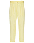 Lemon Spread Linen Trousers