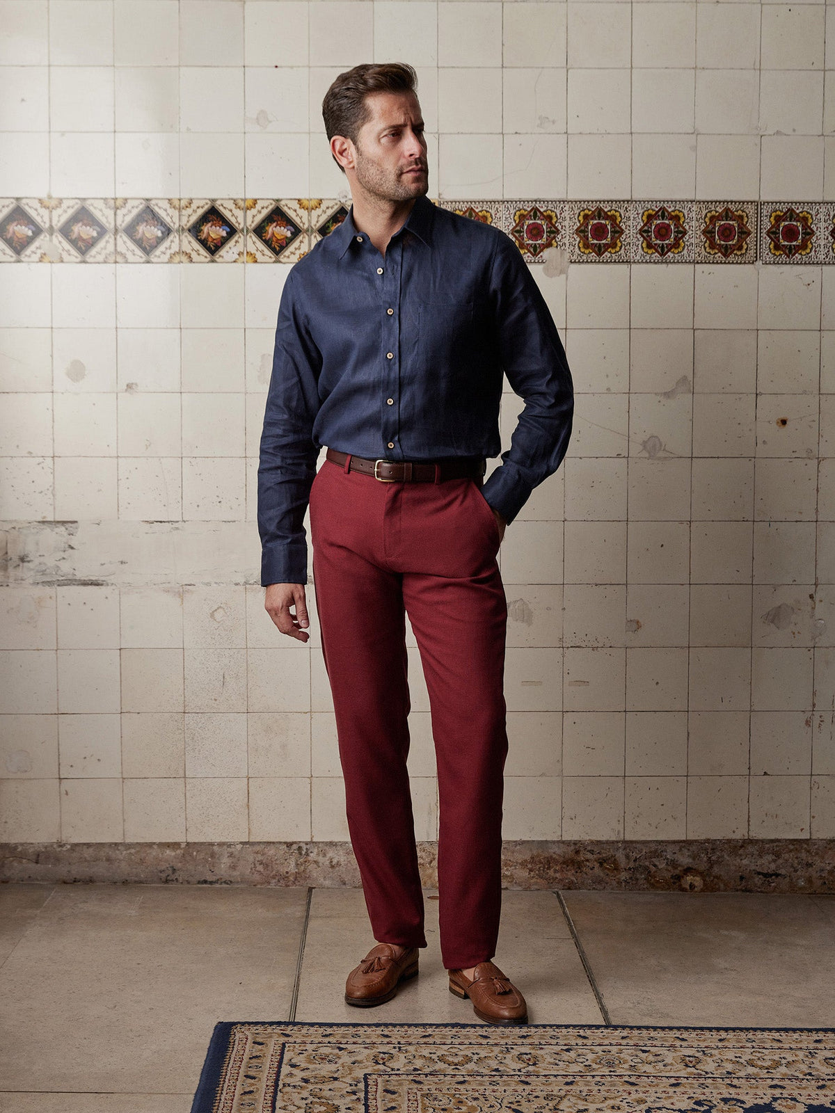 Vino Linen & Silk Trousers - Joe Bananas | Australia