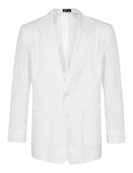 White Non Crush Linen Jacket - Joe Bananas | Australia