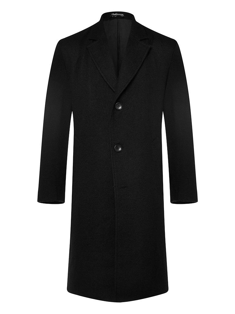 Black Suri Overcoat