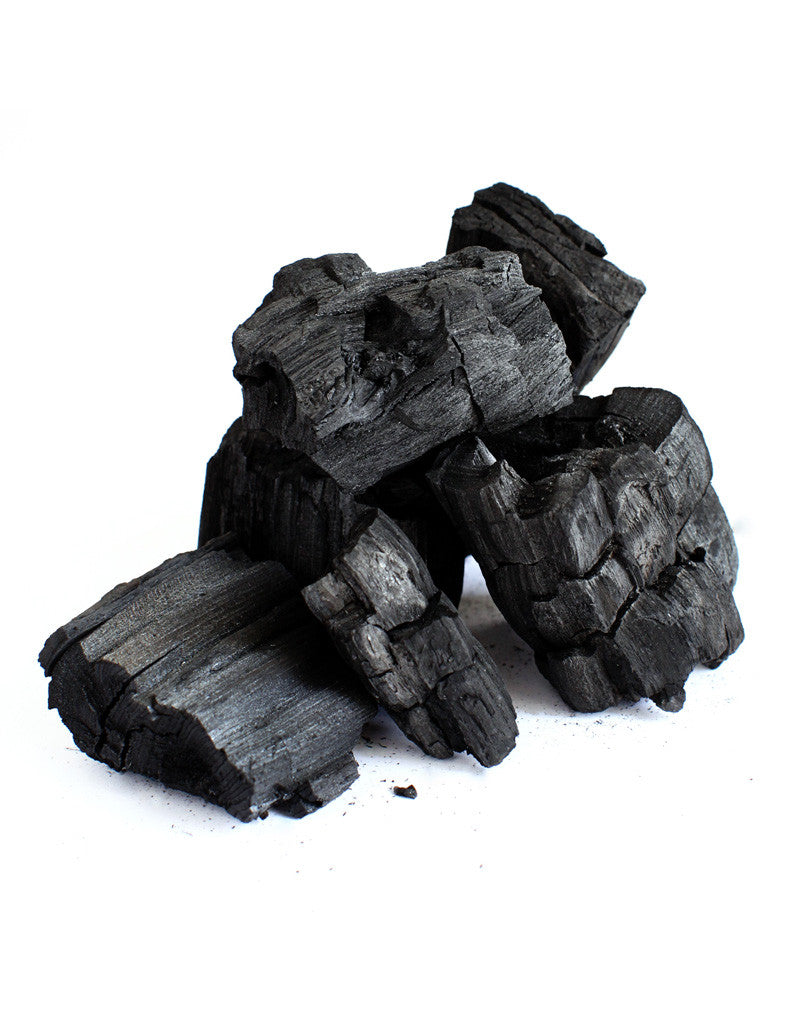Natural hardwood charcoal [Image credit: Athens Natural]