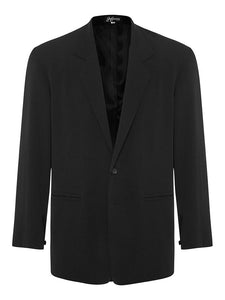 Black Silk Crepe Jacket