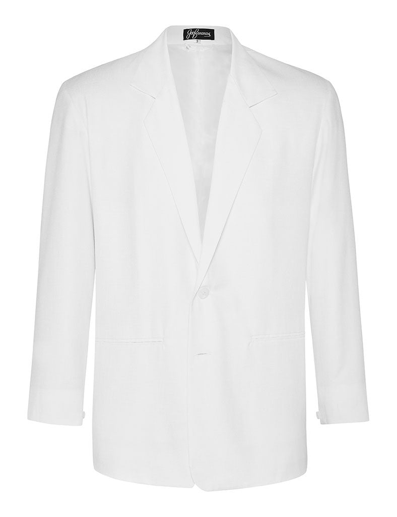 White Non Crush Linen Suit